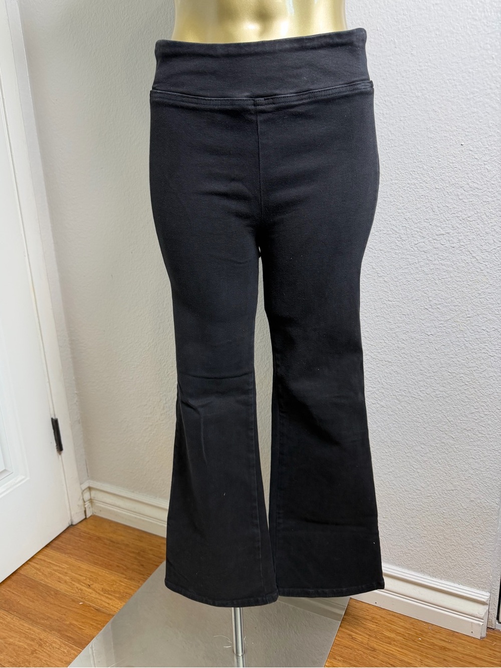 Frame Denim Black Stretch Bootcut Flare Pants size 1